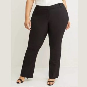 Lane Bryant curvy Allie black pants -regular length